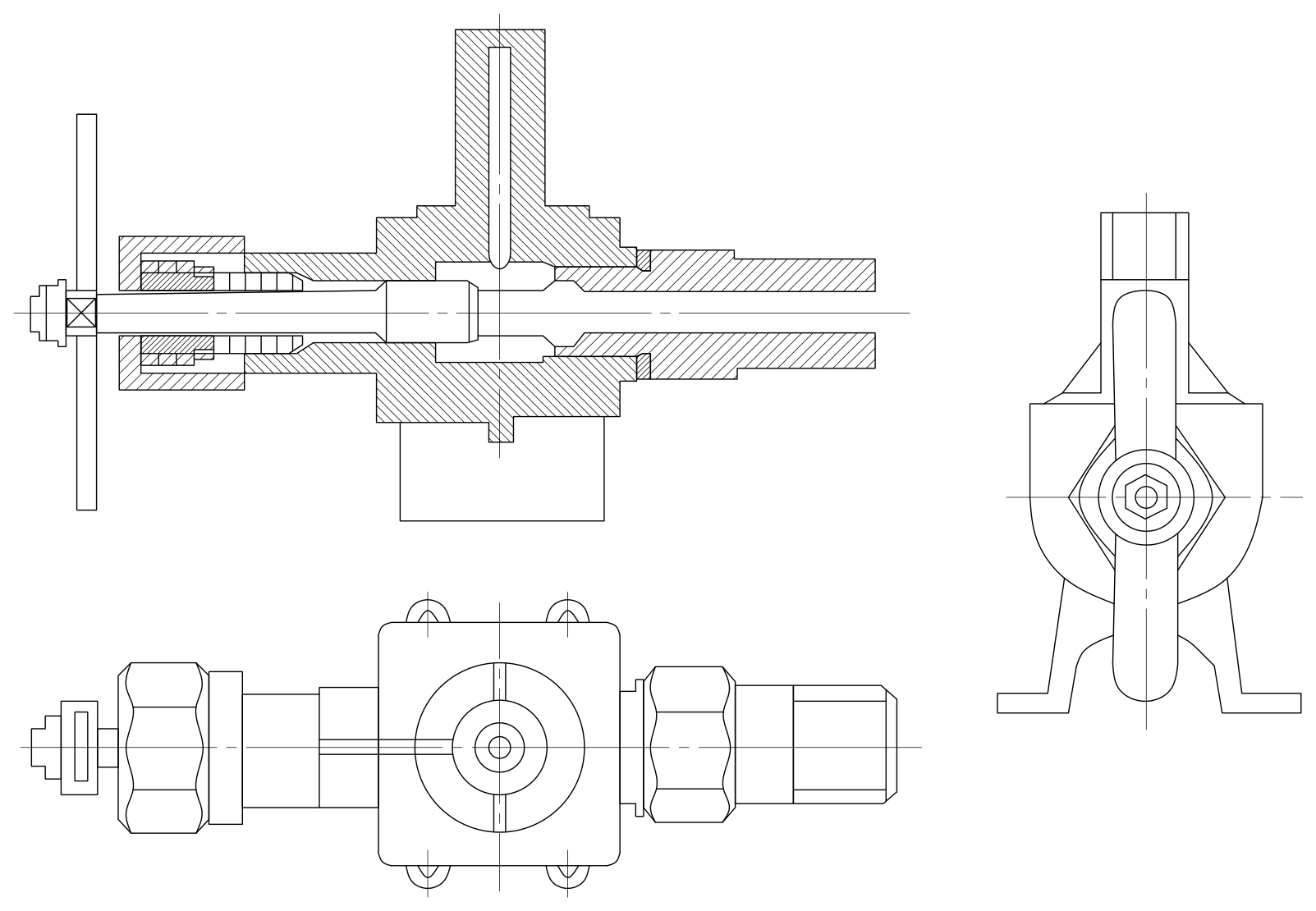 Actual native QCAD reconstruction of drawing 05